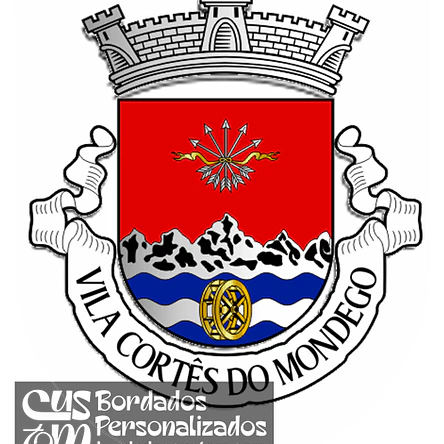 Emblema Bordado Freguesia de Vila Cortês do Mondego (Guarda, Guarda) 1