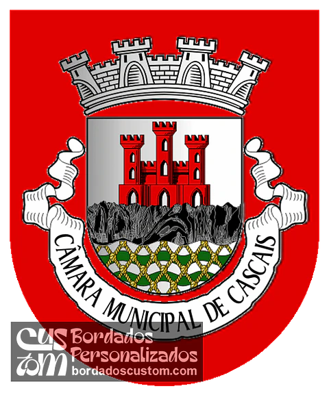 Emblema Bordado Município de Cascais (Lisboa)