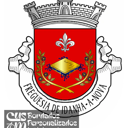 Emblema Bordado Antiga Freguesia de Idanha-a-Nova (Idanha-a-Nova, Castelo Branco) 1