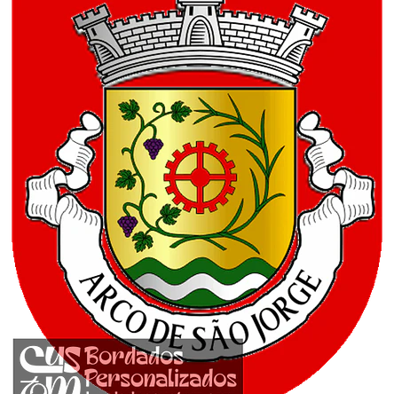 Emblema Bordado Freguesia de Arco de São Jorge (Santana, Madeira) 1
