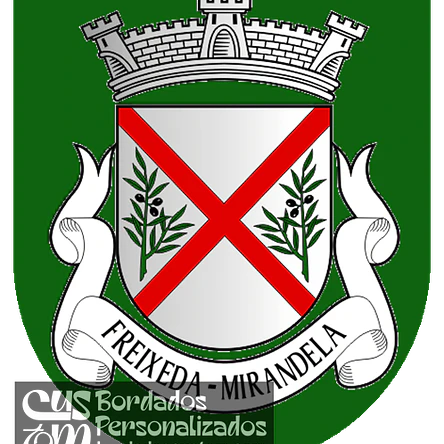 Emblema Bordado Antiga Freguesia de Freixeda (Mirandela, Bragança) 1