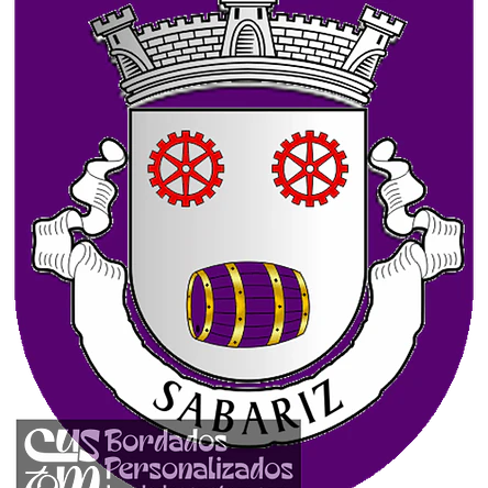 Emblema Bordado Freguesia de Sabariz (Vila Verde, Braga) 1
