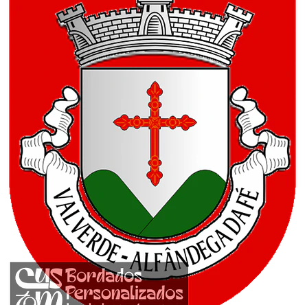 Emblema Bordado Antiga Freguesia de Valverde (Alfândega da Fé, Bragança) 1