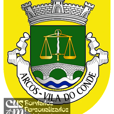 Emblema Bordado Antiga Freguesia de Arcos (Vila do Conde, Porto) 1