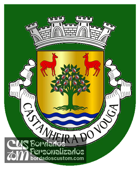Emblema Bordado Antiga Freguesia de Castanheira do Vouga (Águeda, Aveiro)