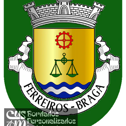 Emblema Bordado Antiga Freguesia de Ferreiros (Braga, Braga) 1