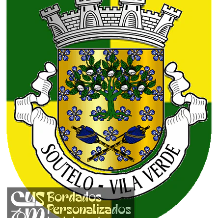 Emblema Bordado Freguesia de Soutelo (Vila Verde, Braga) 1