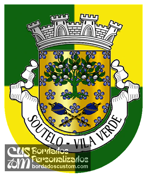 Emblema Bordado Freguesia de Soutelo (Vila Verde, Braga)