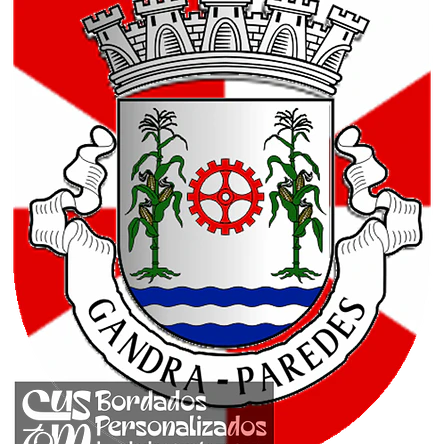 Emblema Bordado Freguesia de Gandra (Paredes, Porto) 1