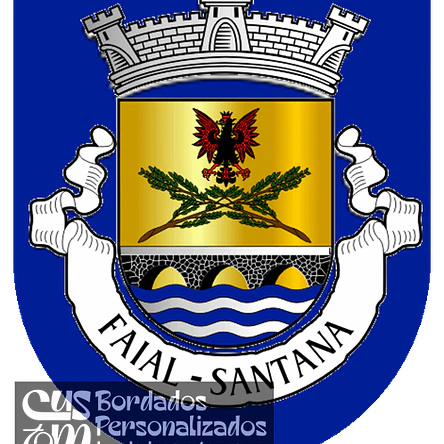 Emblema Bordado Freguesia de Faial (Santana, Madeira) 1