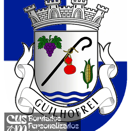 Emblema Bordado Freguesia de Guilhofrei (Vieira do Minho, Braga) 1