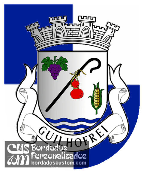 Emblema Bordado Freguesia de Guilhofrei (Vieira do Minho, Braga)
