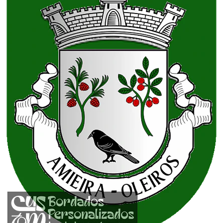 Emblema Bordado Antiga Freguesia de Amieira (Oleiros, Castelo Branco) 1