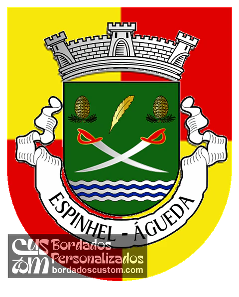 Emblema Bordado Antiga Freguesia de Espinhel (Águeda, Aveiro)