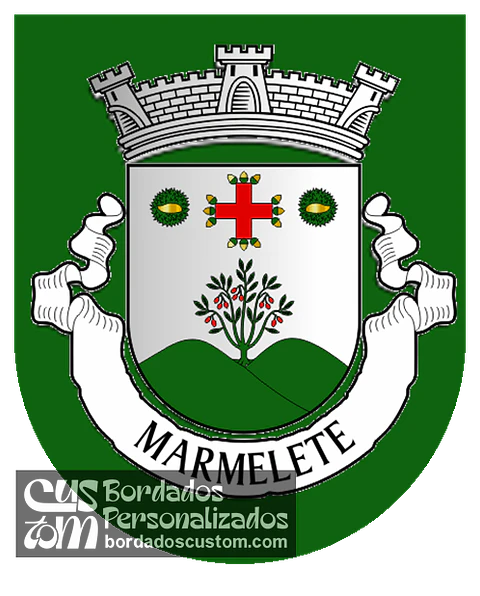 Emblema Bordado Freguesia de Marmelete (Monchique, Faro)