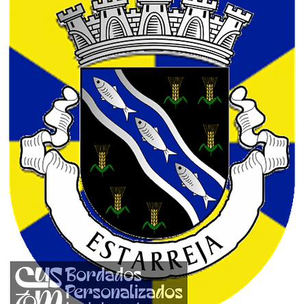 Emblema Bordado Município de Estarreja (Aveiro) 1