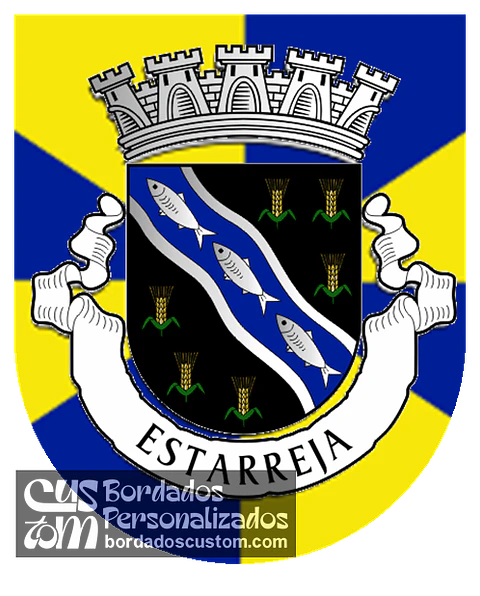 Emblema Bordado Município de Estarreja (Aveiro)