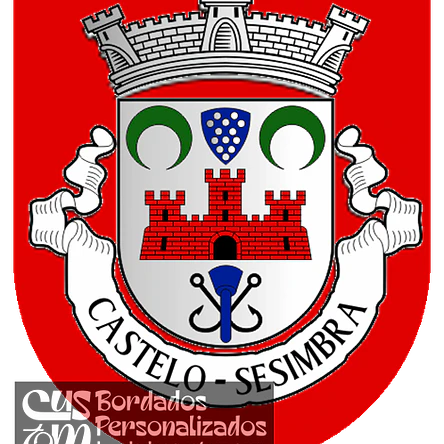 Emblema Bordado Freguesia de Sesimbra (Castelo) (Sesimbra, Setúbal) 1