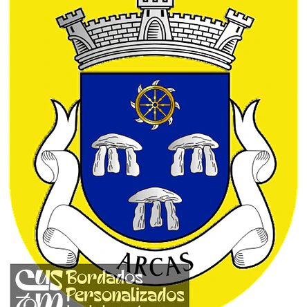 Emblema Bordado Freguesia de Arcas (Macedo de Cavaleiros, Bragança) 1