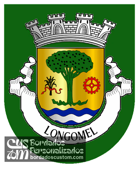 Emblema Bordado Freguesia de Longomel (Ponte de Sor, Portalegre)