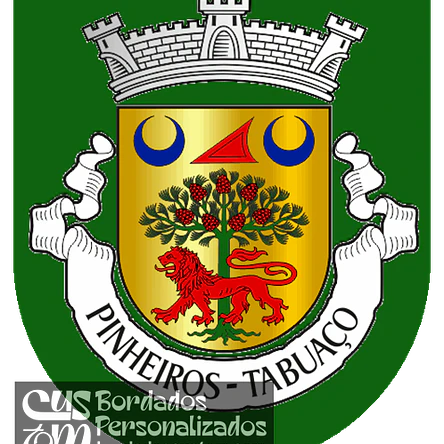 Emblema Bordado Antiga Freguesia de Pinheiros (Tabuaço, Viseu) 1