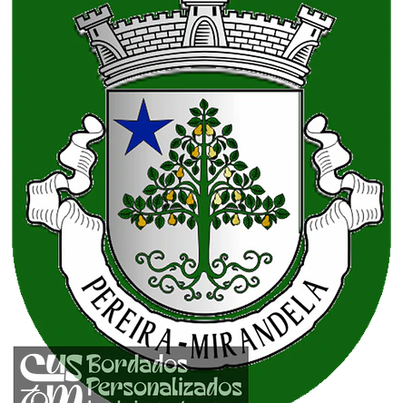 Emblema Bordado Antiga Freguesia de Pereira (Mirandela, Bragança) 1
