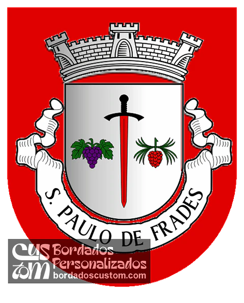 Emblema Bordado Antiga Freguesia de São Paulo de Frades (Coimbra, Coimbra)