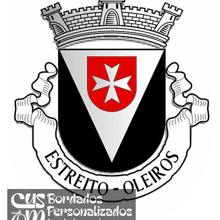 Emblema Bordado Antiga Freguesia de Estreito (Oleiros, Castelo Branco) 1