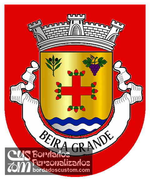 Emblema Bordado Antiga Freguesia de Beira Grande (Bragança, Bragança)
