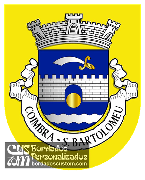 Emblema Bordado Antiga Freguesia de Coimbra (São Bartolomeu) (Coimbra, Coimbra)