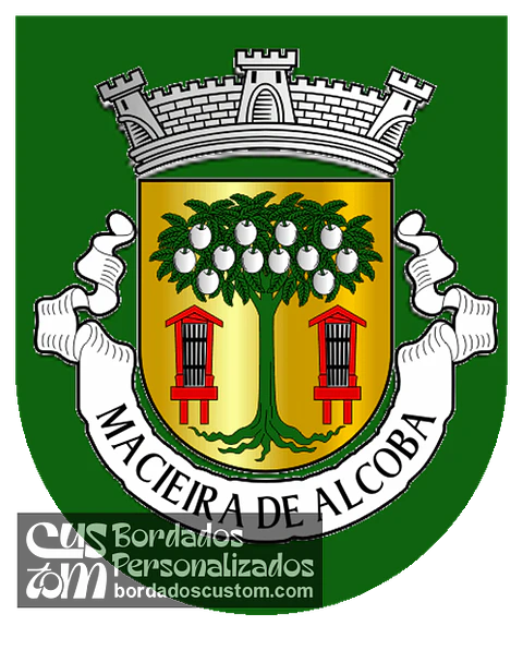 Emblema Bordado Antiga Freguesia de Macieira de Alcoba (Águeda, Aveiro)