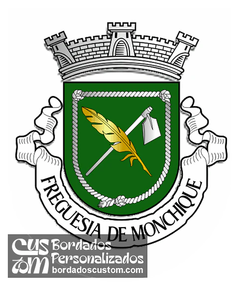 Emblema Bordado Freguesia de Monchique (Monchique, Faro)