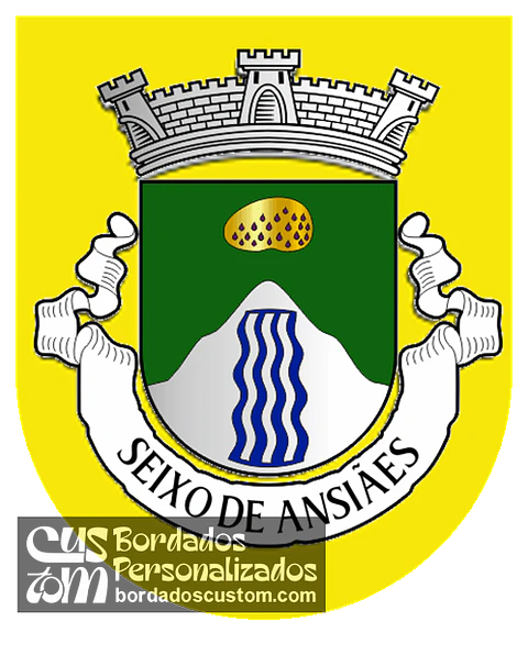 Emblema Bordado Freguesia de Seixo de Ansiães (Carrazeda de Ansiães, Bragança)