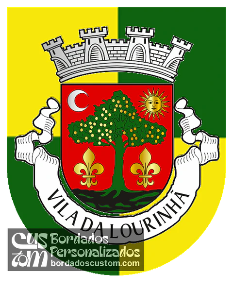 Emblema Bordado Município de Lourinhã (Lisboa)