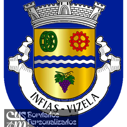 Emblema Bordado Freguesia de Infias (Vizela, Braga) 1