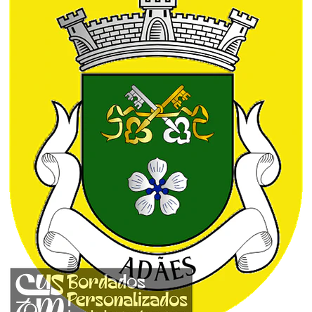 Emblema Bordado Freguesia de Adães (Barcelos, Braga) 1