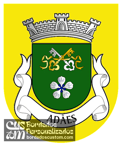 Emblema Bordado Freguesia de Adães (Barcelos, Braga)