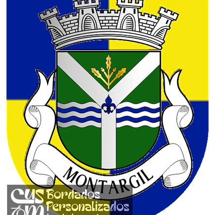 Emblema Bordado Freguesia de Montargil (Ponte de Sor, Portalegre) 1
