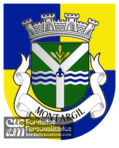 Emblema Bordado Freguesia de Montargil (Ponte de Sor, Portalegre)