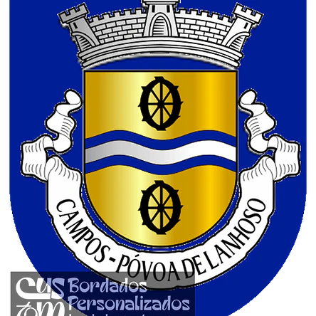 Emblema Bordado Antiga Freguesia de Campos (Póvoa de Lanhoso, Braga) 1