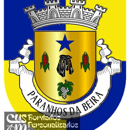 Emblema Bordado Freguesia de Paranhos da Beira (Seia, Guarda) 1