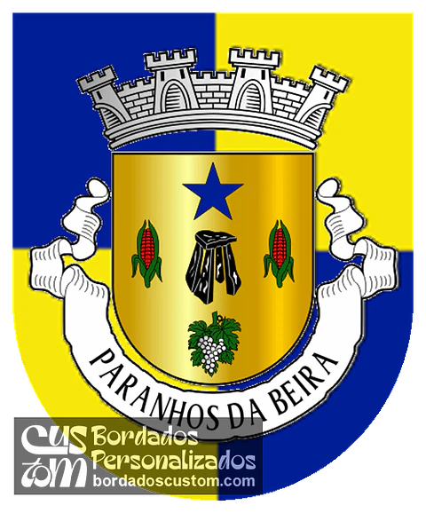 Emblema Bordado Freguesia de Paranhos da Beira (Seia, Guarda)