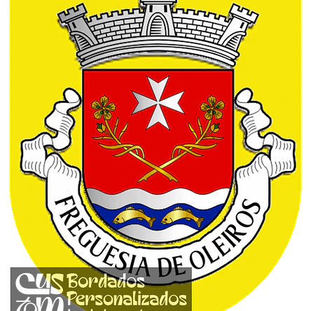 Emblema Bordado Antiga Freguesia de Oleiros (Oleiros, Castelo Branco) 1