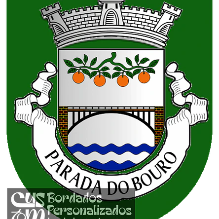 Emblema Bordado Freguesia de Parada do Bouro (Vieira do Minho, Braga) 1