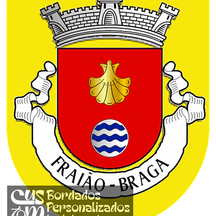 Emblema Bordado Antiga Freguesia de Fraião (Braga, Braga) 1