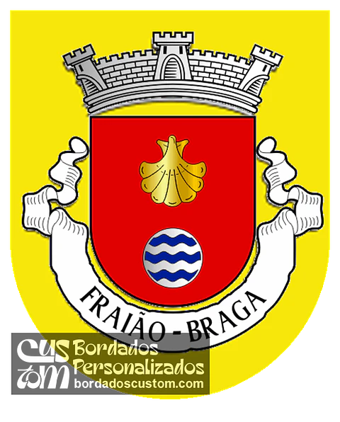 Emblema Bordado Antiga Freguesia de Fraião (Braga, Braga)