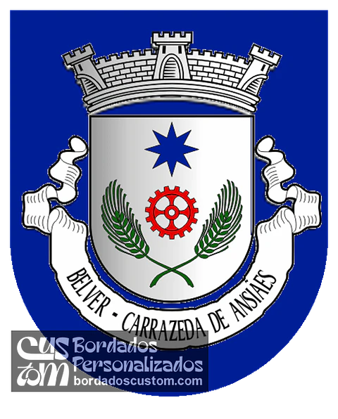 Emblema Bordado Antiga Freguesia de Belver (Bragança, Bragança)