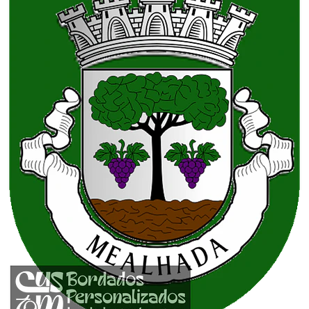 Emblema Bordado Município de Mealhada (Aveiro) 1