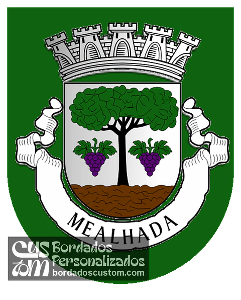 Emblema Bordado Município de Mealhada (Aveiro)