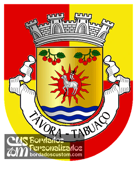 Emblema Bordado Antiga Freguesia de Távora (Tabuaço, Viseu)